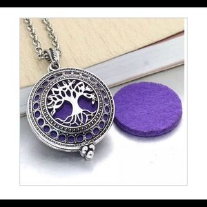 Aromatherapy vintage locket necklace.